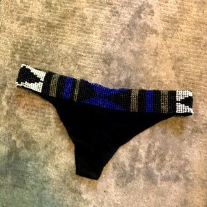 Indah beaded bikini bottom